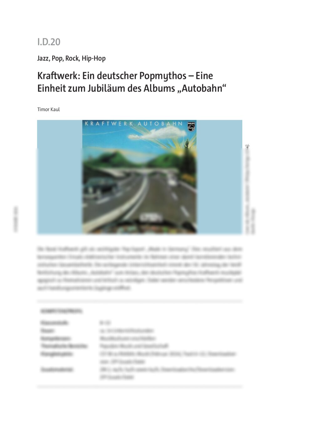 Kraftwerk: Ein deutscher Popmythos - Seite 1