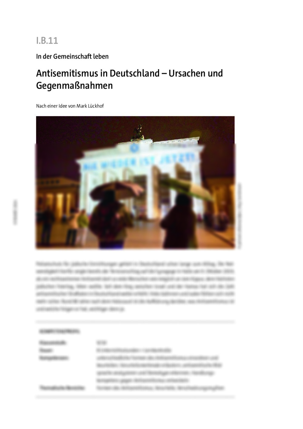 Antisemitismus in Deutschland - Seite 1