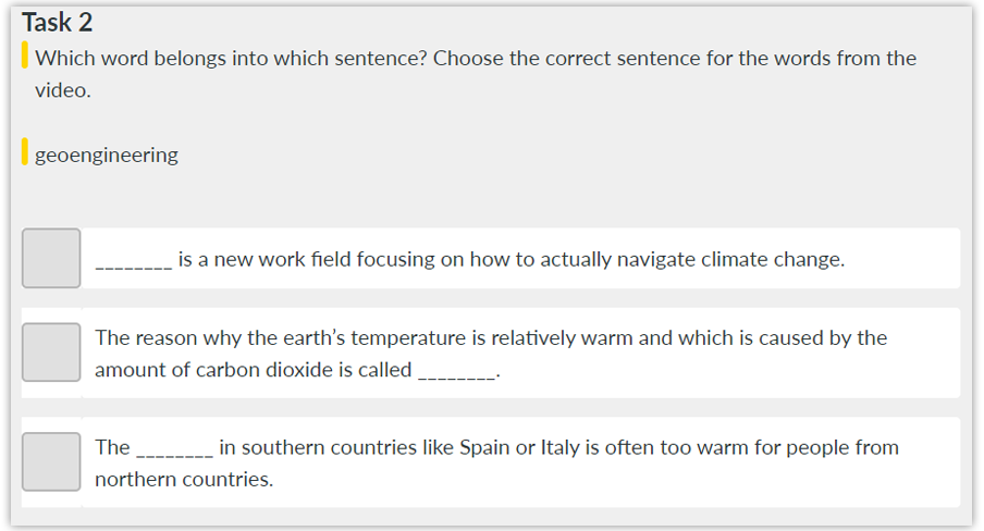 Aufgabe - global - warming