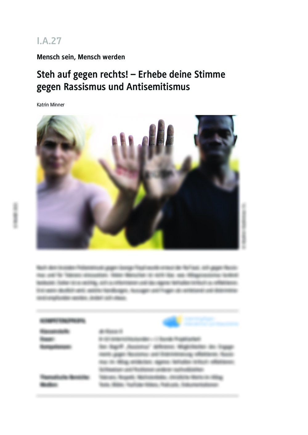 Steh auf gegen rechts - Seite 1