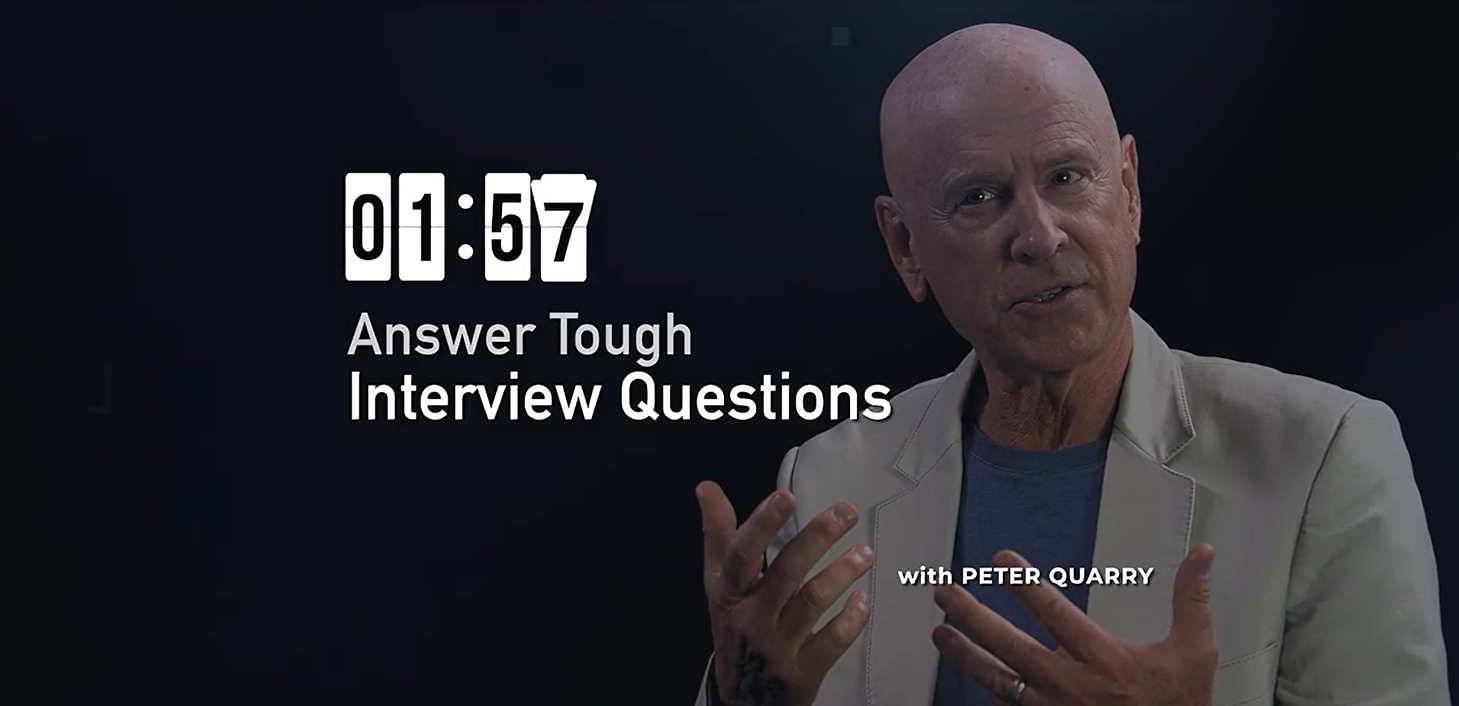 Video – Answer tough interview questions