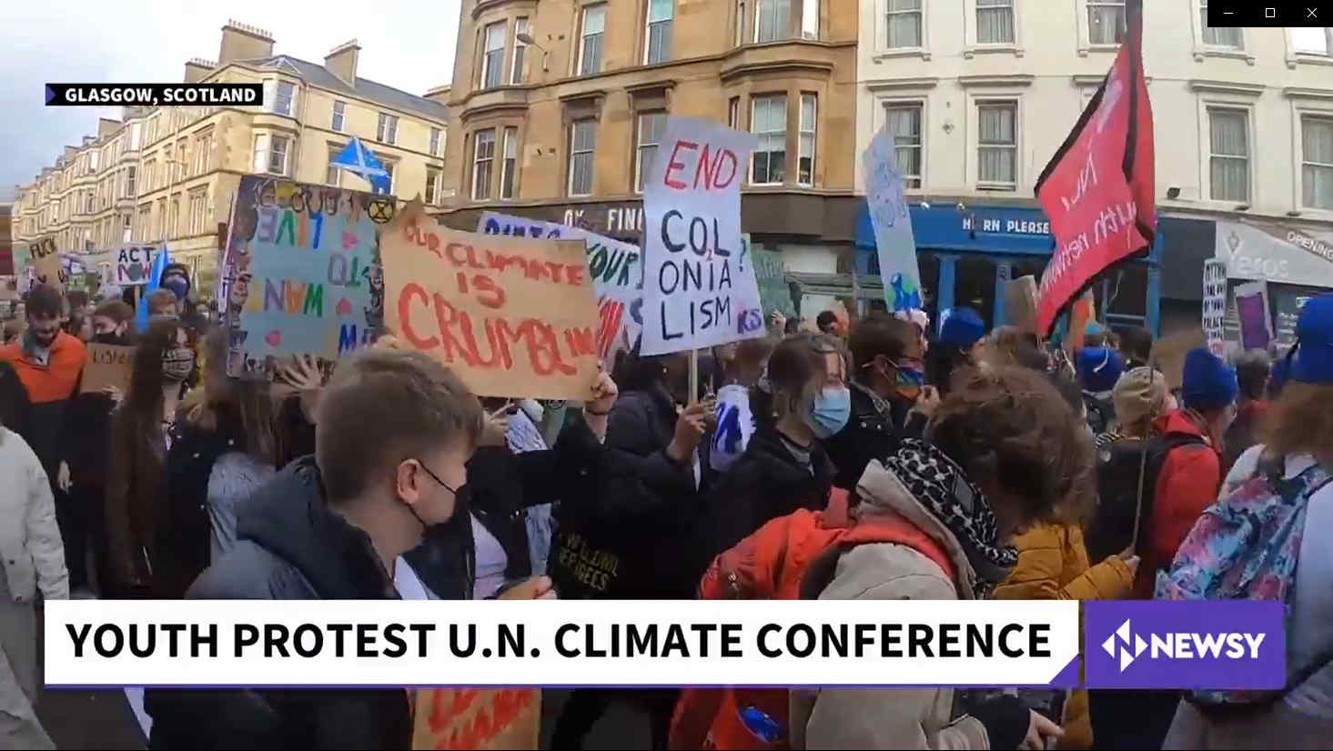 Video – Inside and outside climate talks: Young activists speak up