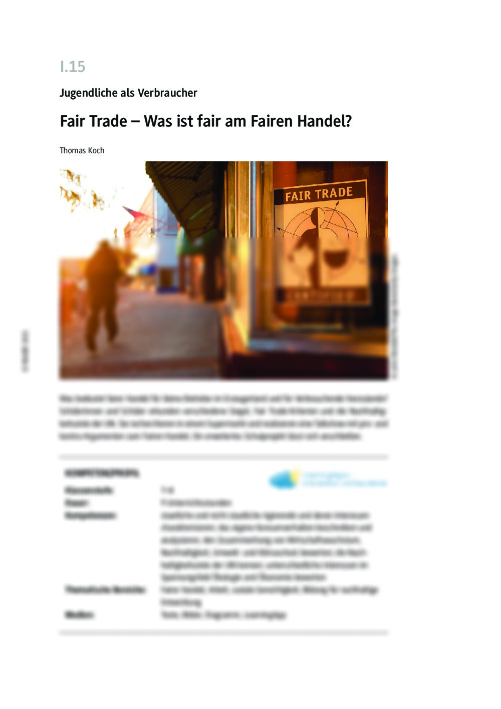 Fair Trade - Seite 1