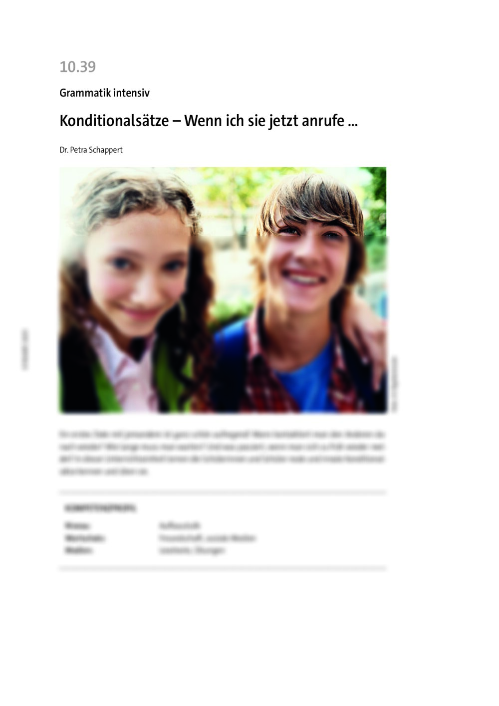 Konditionalsätze - Seite 1