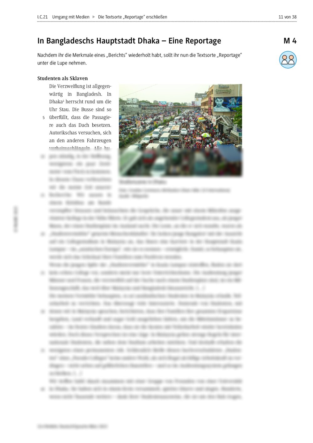 Reportage Schreiben Klassenarbeit 7 Klasse Pdf Die Textsorte „Reportage“ erschließen | RAAbits Online