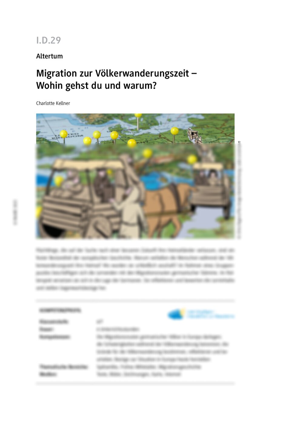 Migration zur Völkerwanderungszeit  - Seite 1