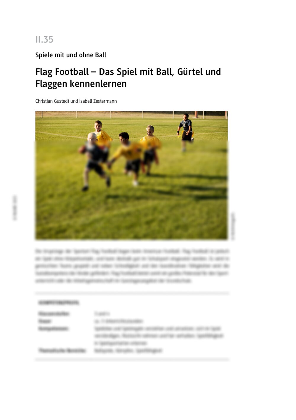 Flag Football  - Seite 1