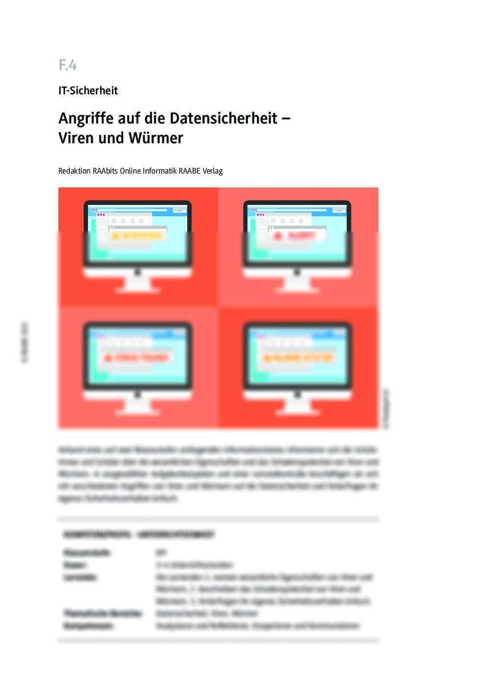 Angriffe auf die Datensicherheit - Seite 1