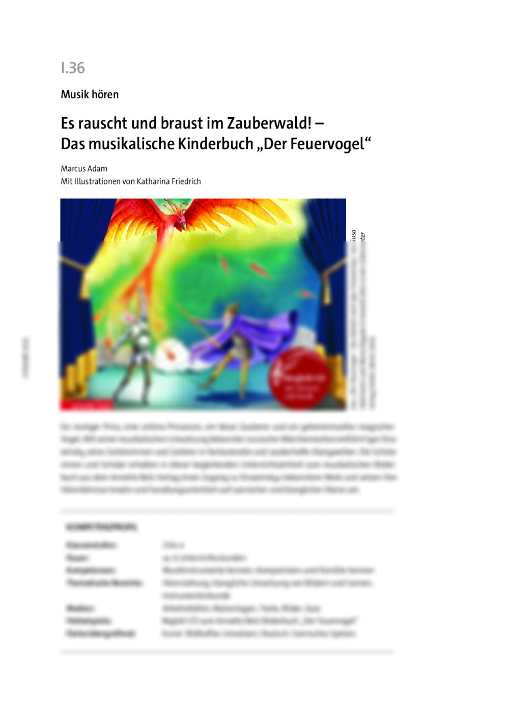Es rauscht und braust im Zauberwald! - Seite 1