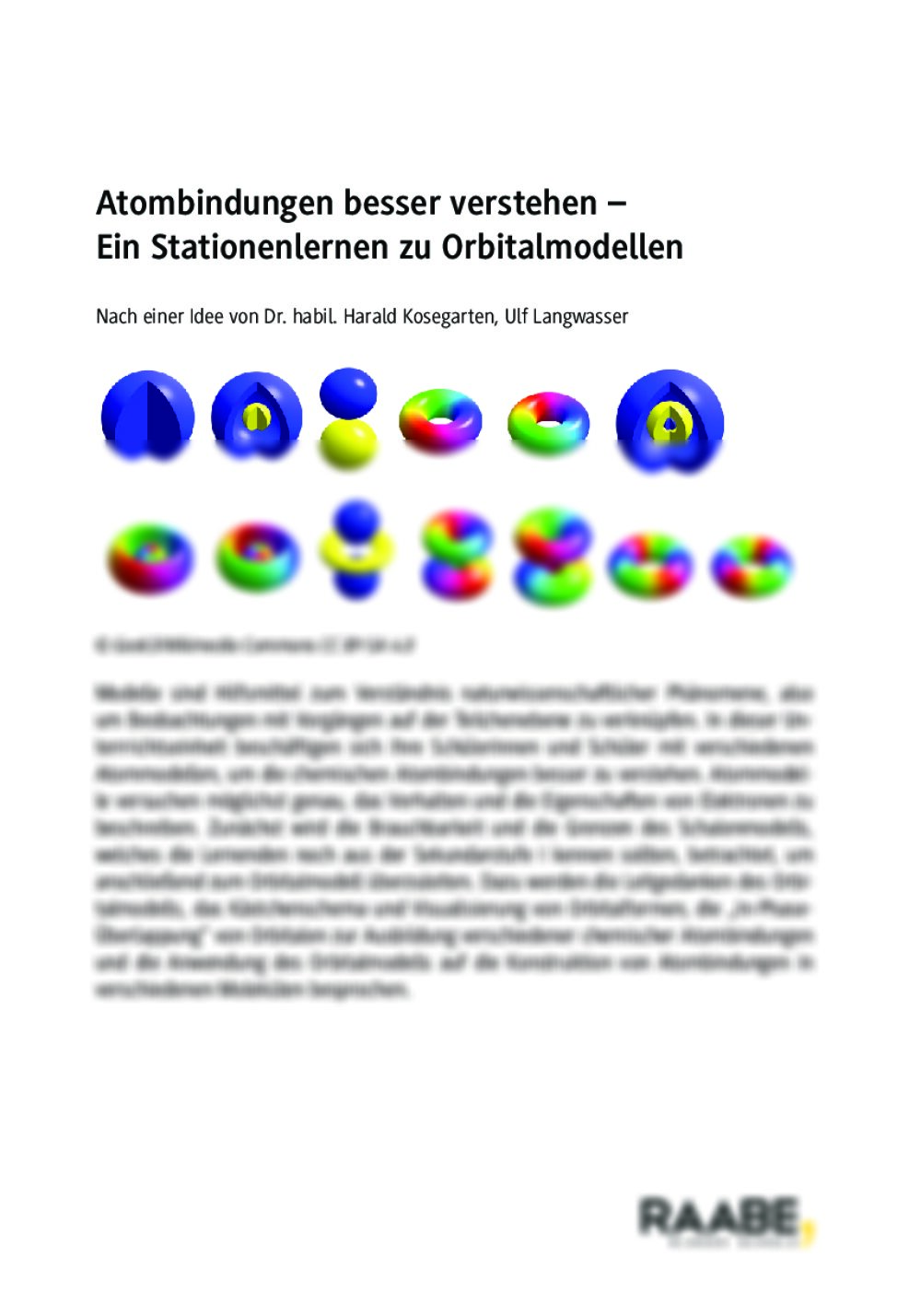 Atombindungen besser verstehen - Seite 1