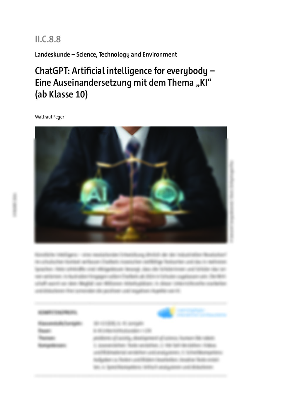 ChatGPT: Artificial intelligence for everybody - Seite 1