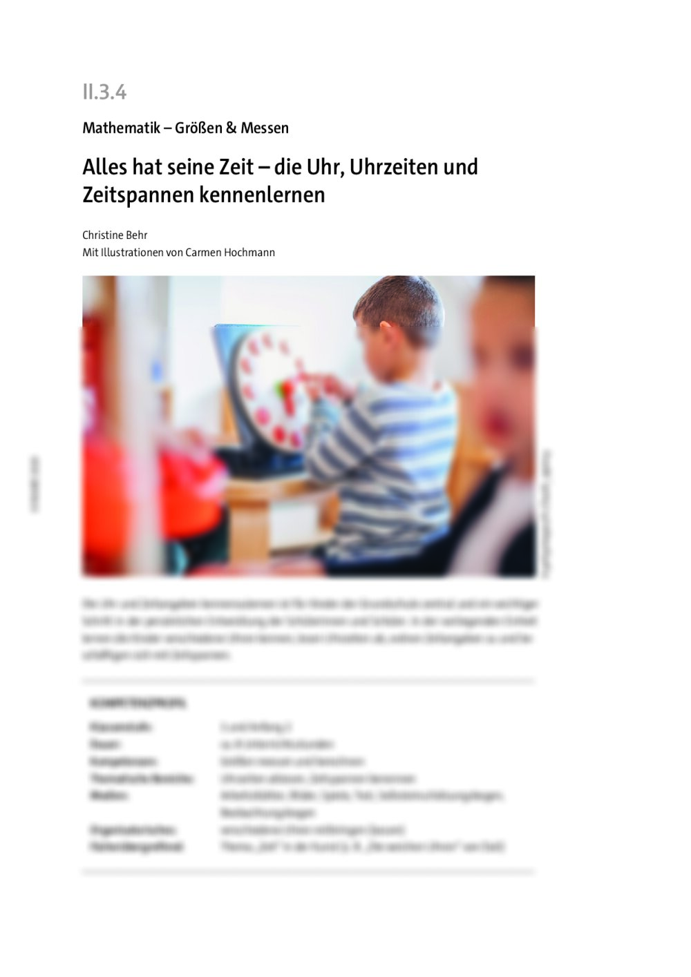 Alles hat seine Zeit - Seite 1