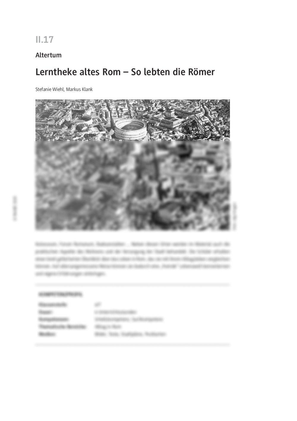 Lerntheke altes Rom - Seite 1