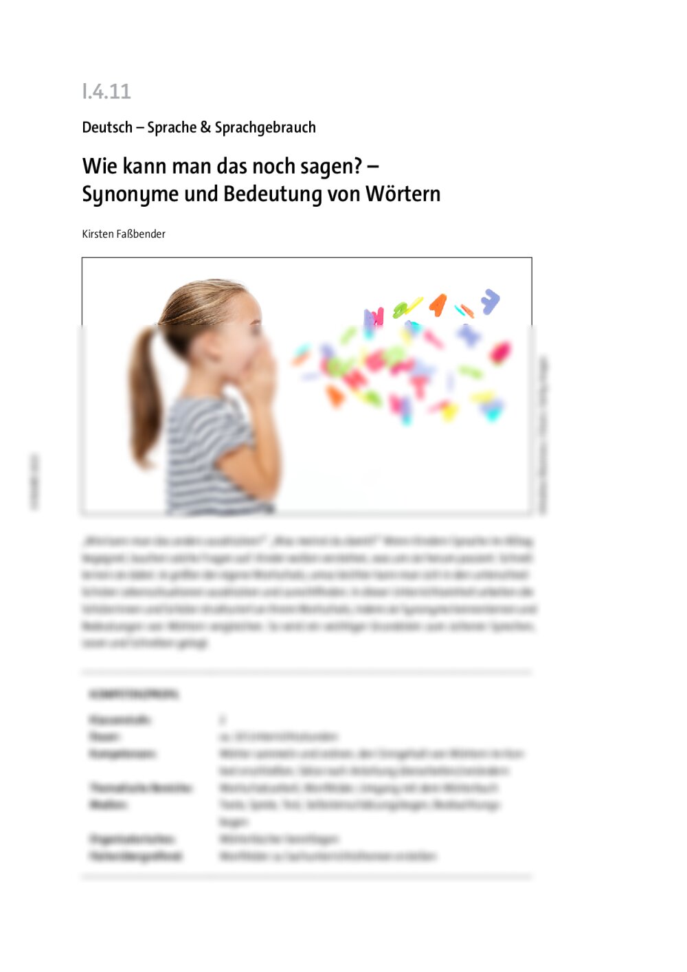 Wie kann man das noch sagen? - Seite 1
