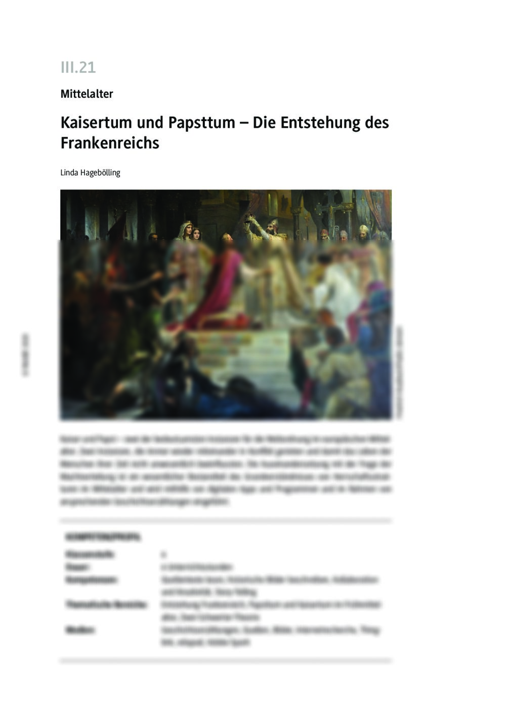 Kaisertum und Papsttum - Seite 1