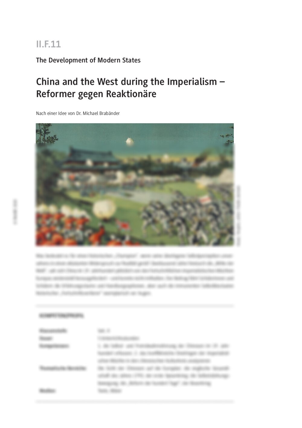 China and the West during the Imperialism - Seite 1