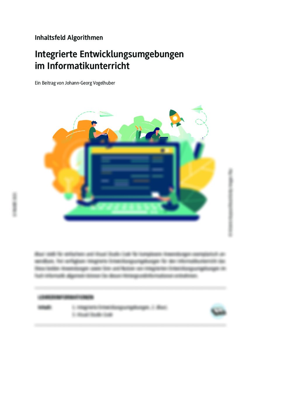 Integrierte Entwicklungsumgebungen - Seite 1