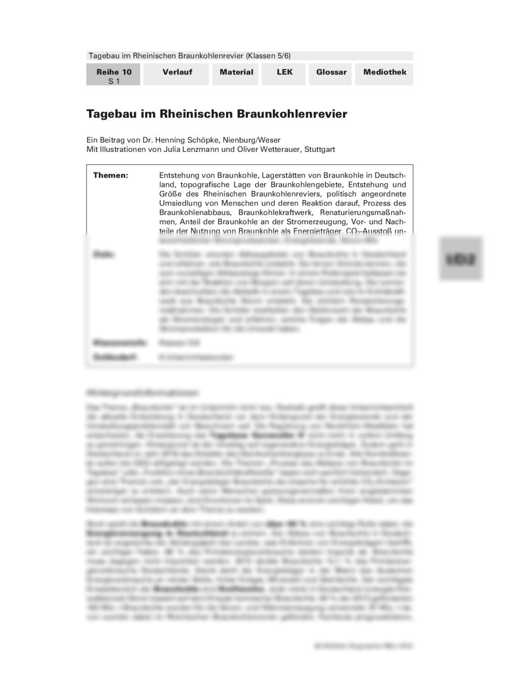 Tagebau im Rheinischen Braunkohlenrevier - Seite 1