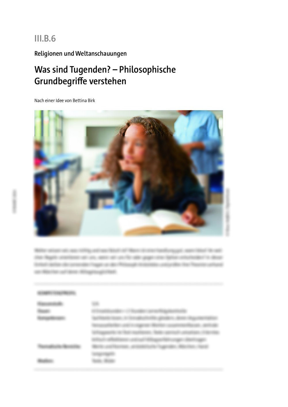 Was sind Tugenden? - Seite 1