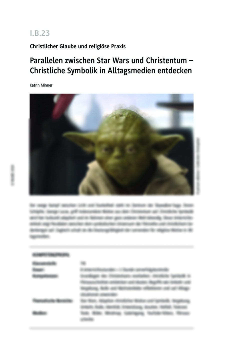 Parallelen zwischen Star-Wars und Christentum - Seite 1