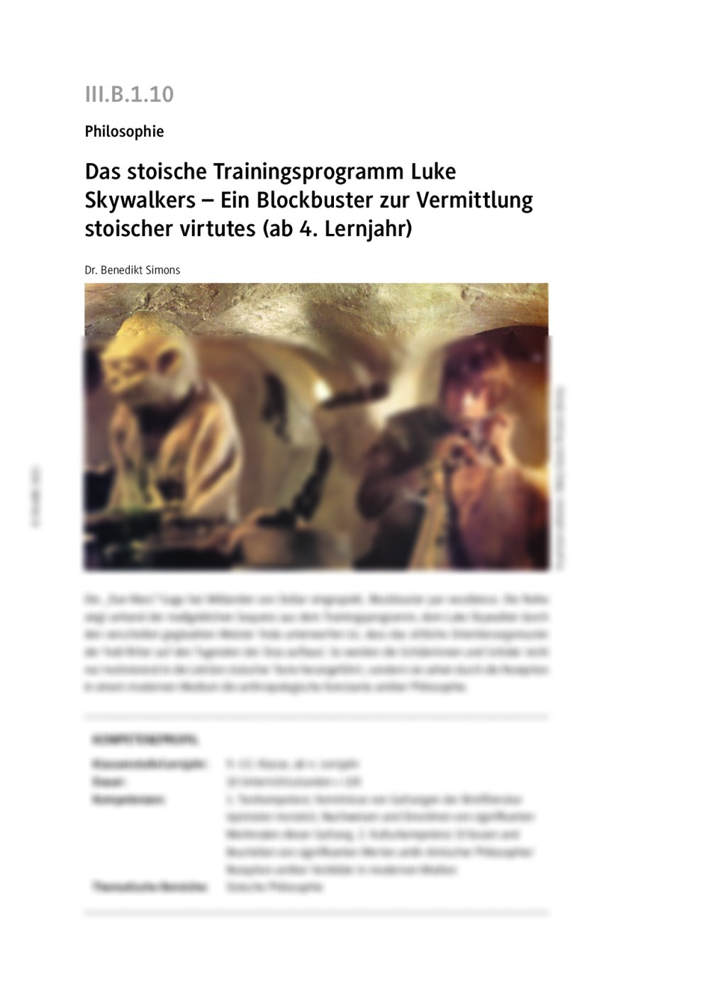 Das stoische Trainingsprogramm Luke Skywalkers - Seite 1