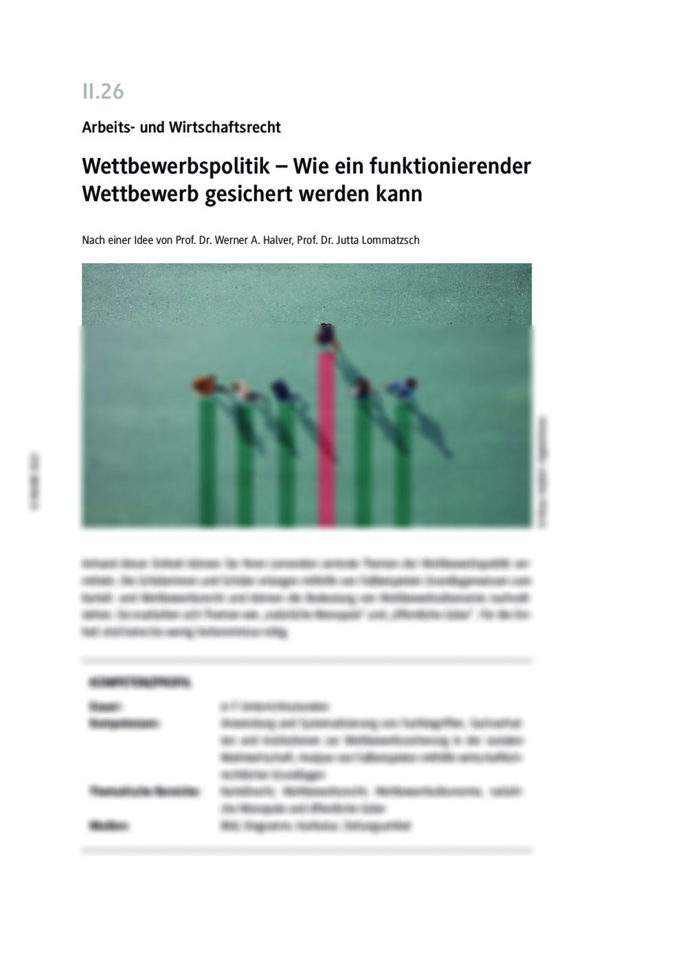 Wettbewerbspolitik - Seite 1