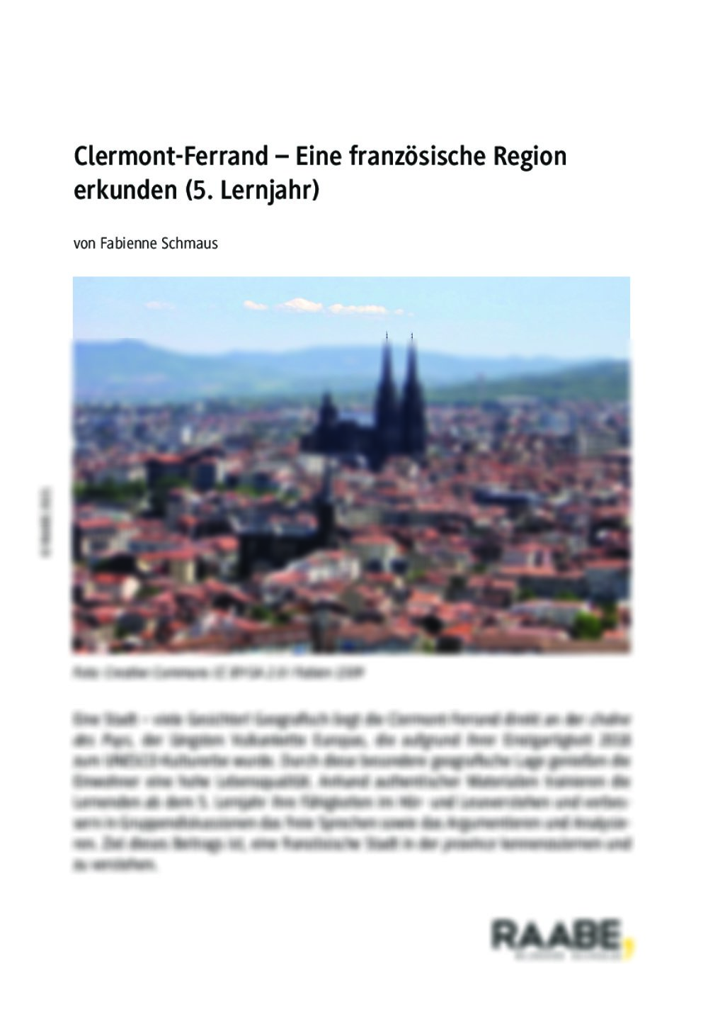Clermont-Ferrand - Seite 1