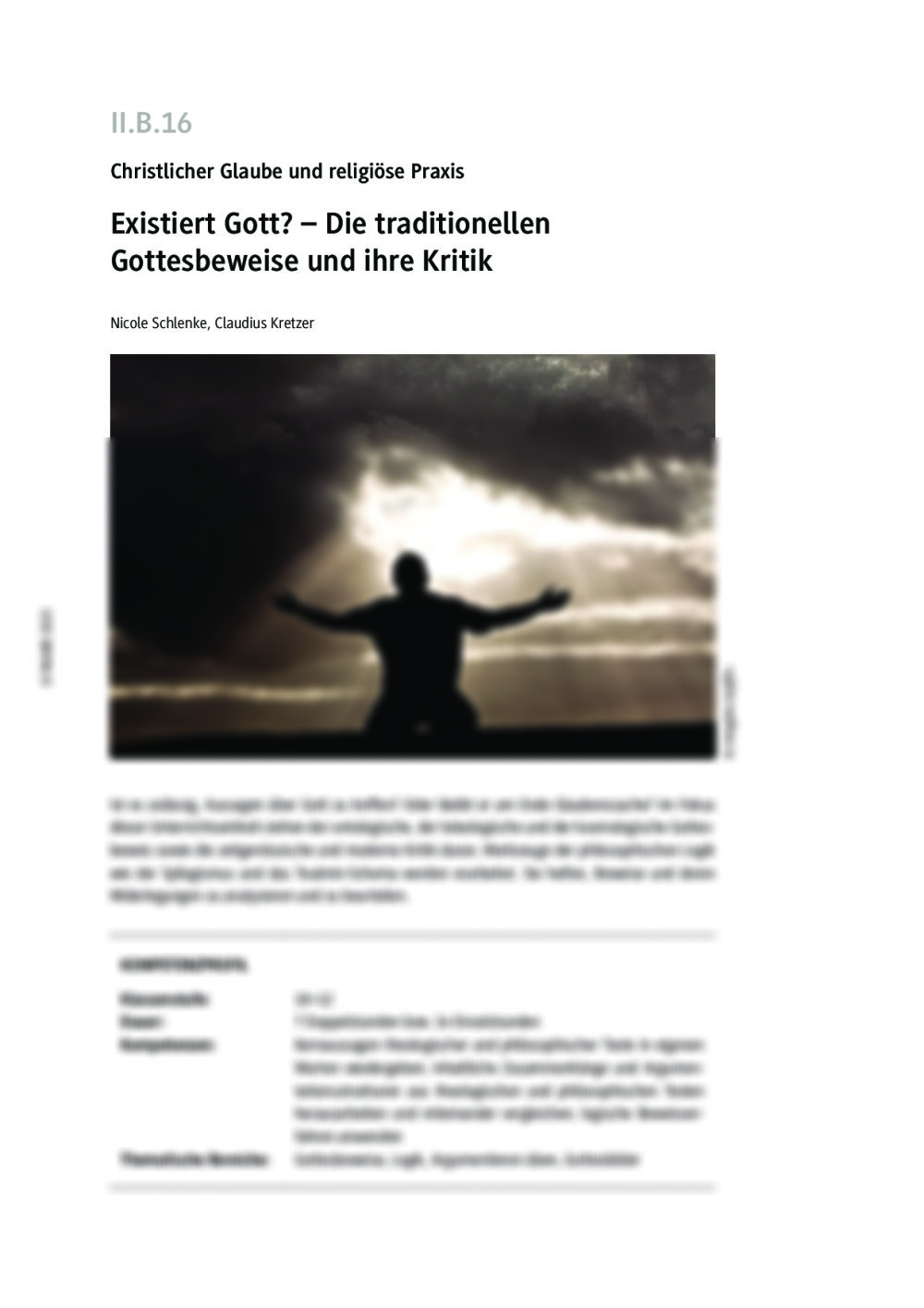 Existiert Gott? - Seite 1