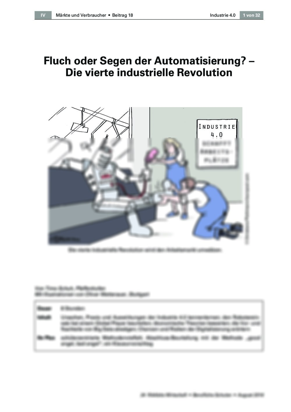 Die vierte industrielle Revolution - Seite 1