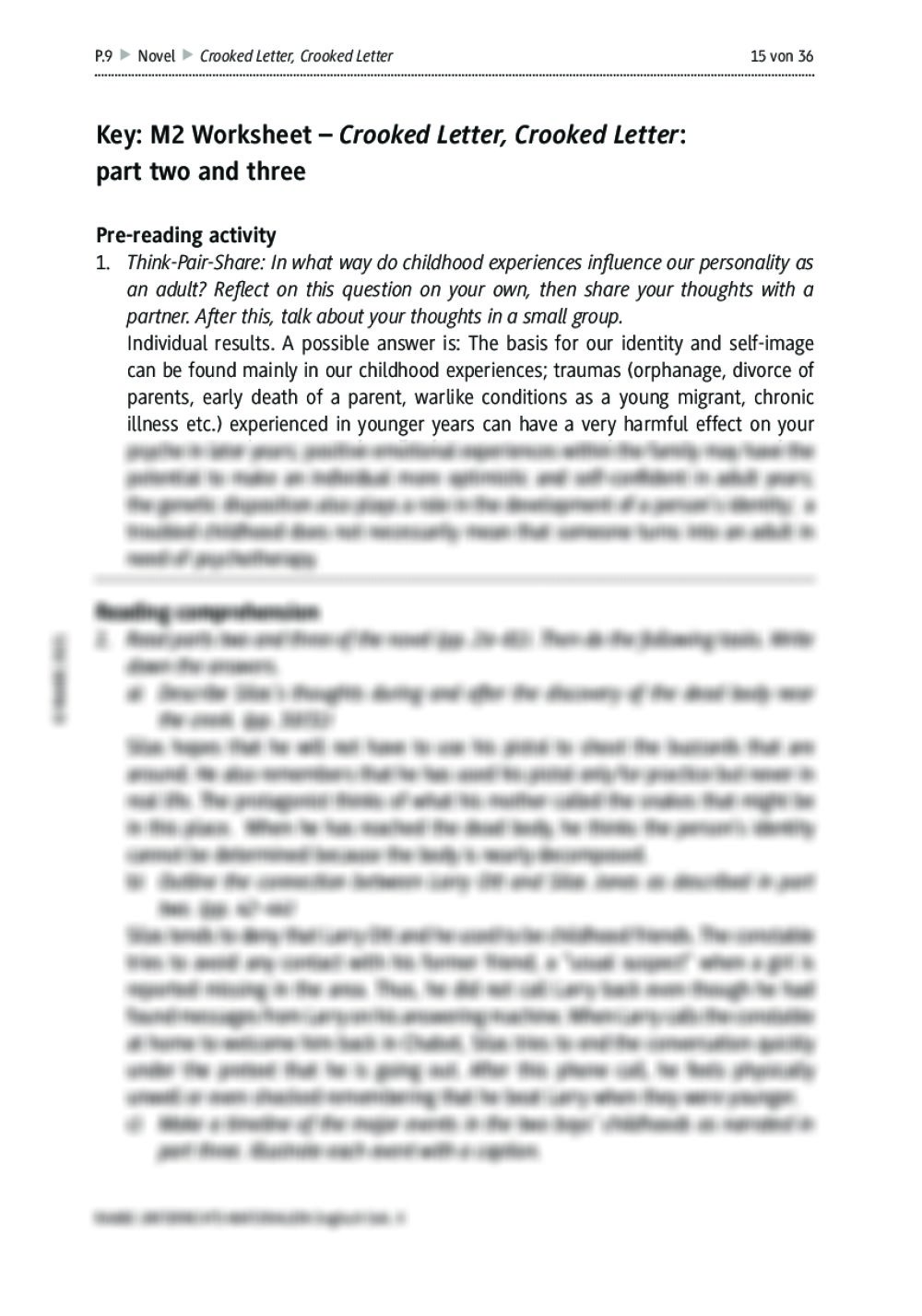 Crooked Letter Crooked Letter Chapter 3 Summary An analytical approach to "Crooked Letter, Crooked Letter" by Tom