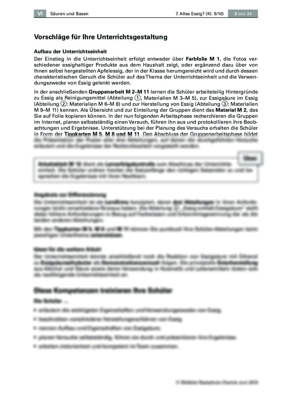 Eigenschaften, Herstellung und Verwendung von Essig RAAbits Online