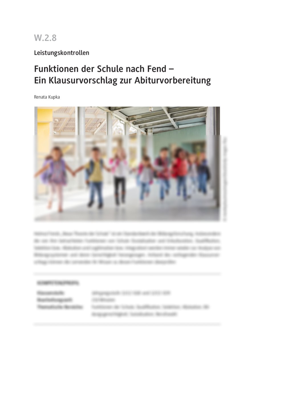 Funktionen der Schule - Seite 1