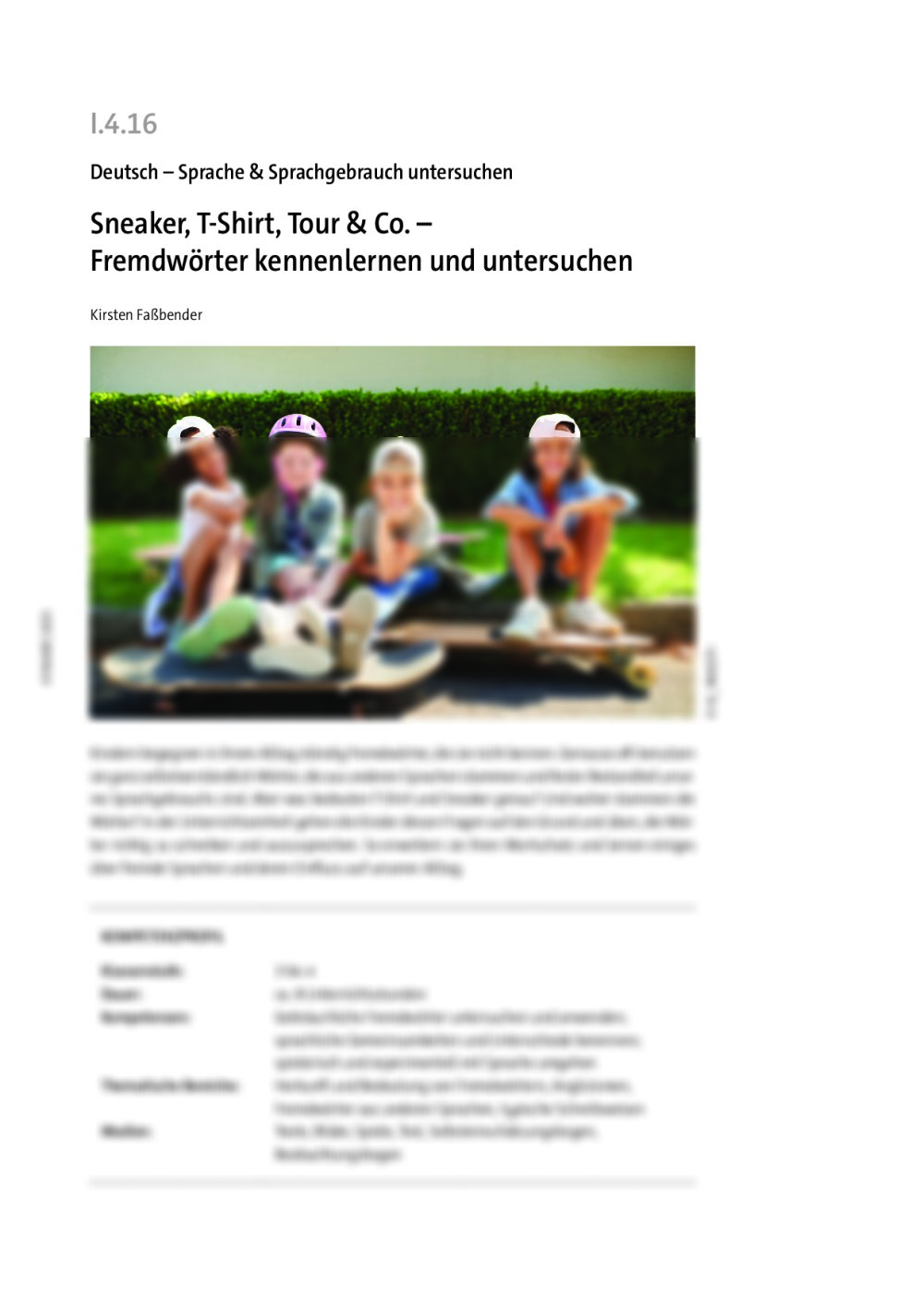 Sneaker, T-Shirt, Tour & Co. - Seite 1