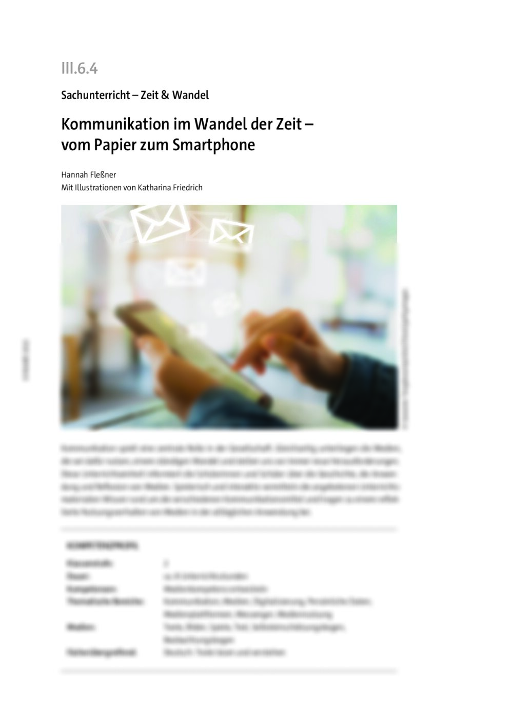 Kommunikation im Wandel der Zeit - Seite 1