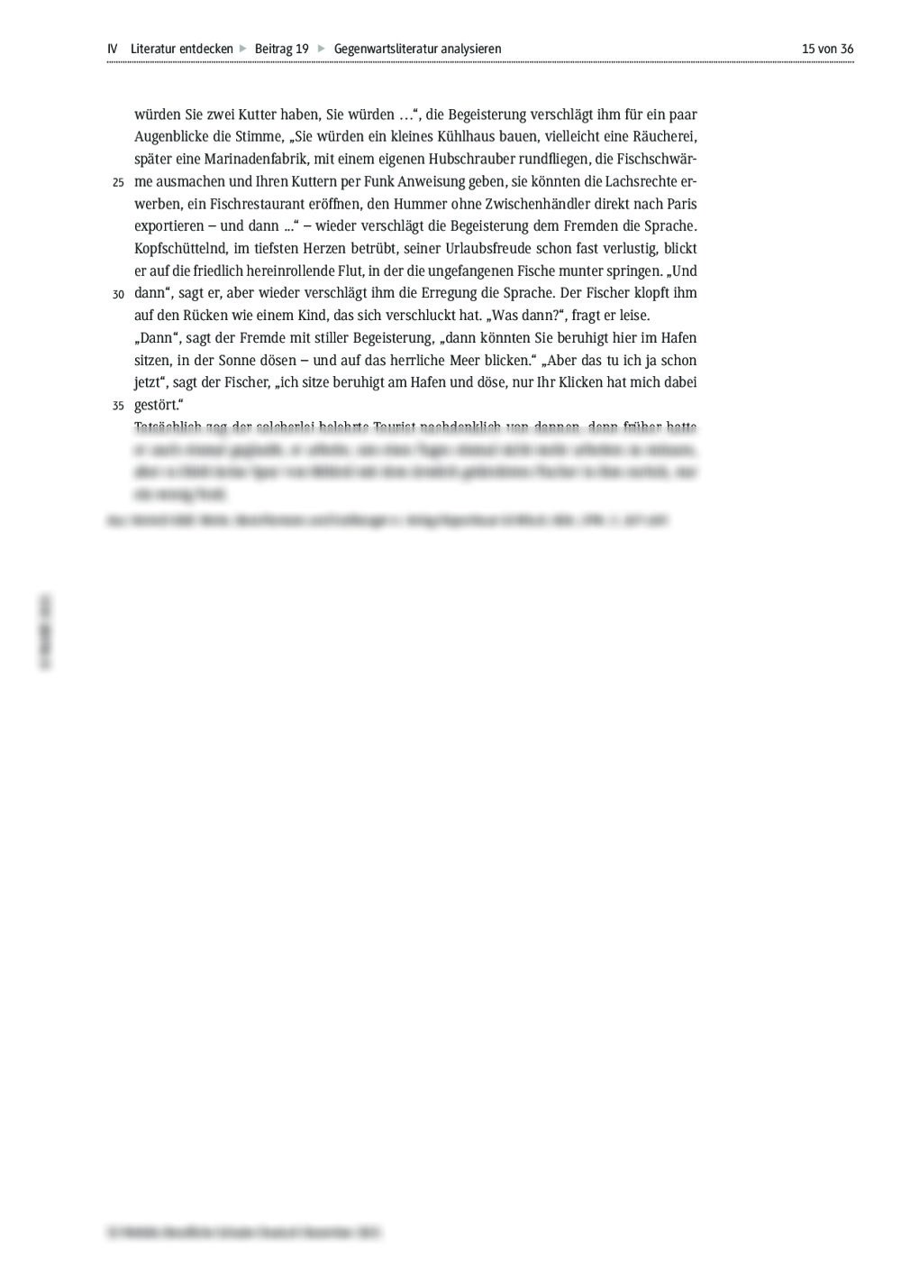 Prosatexte analysieren und interpretieren | RAAbits Online