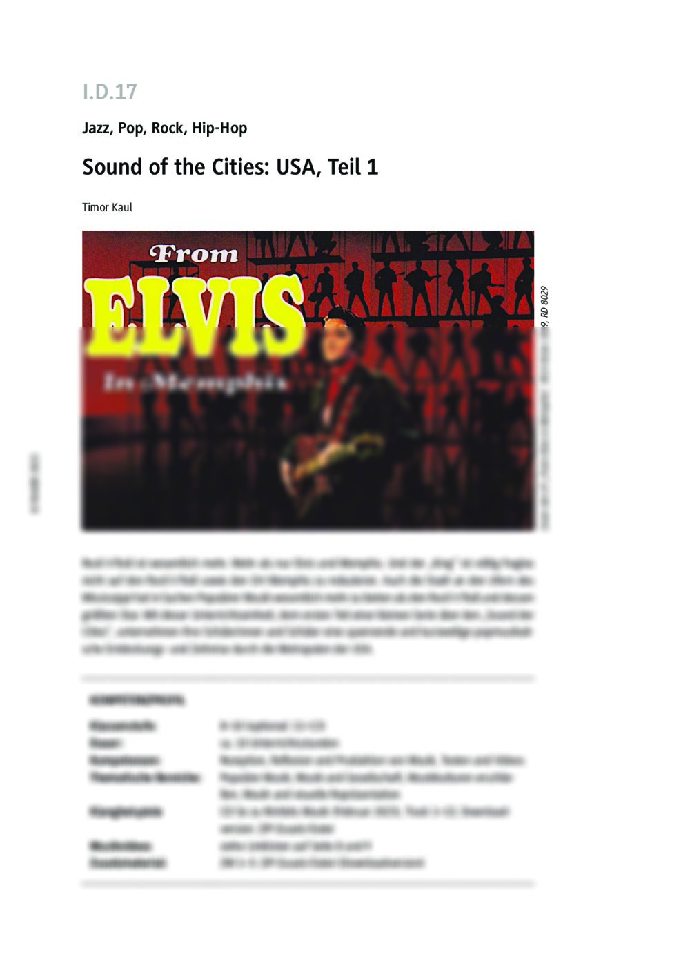 Sound of the Cities: USA, Teil 1 - Seite 1