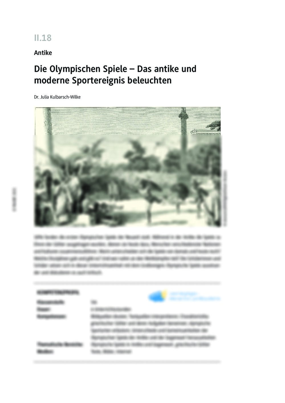 Die Olympischen Spiele - Seite 1