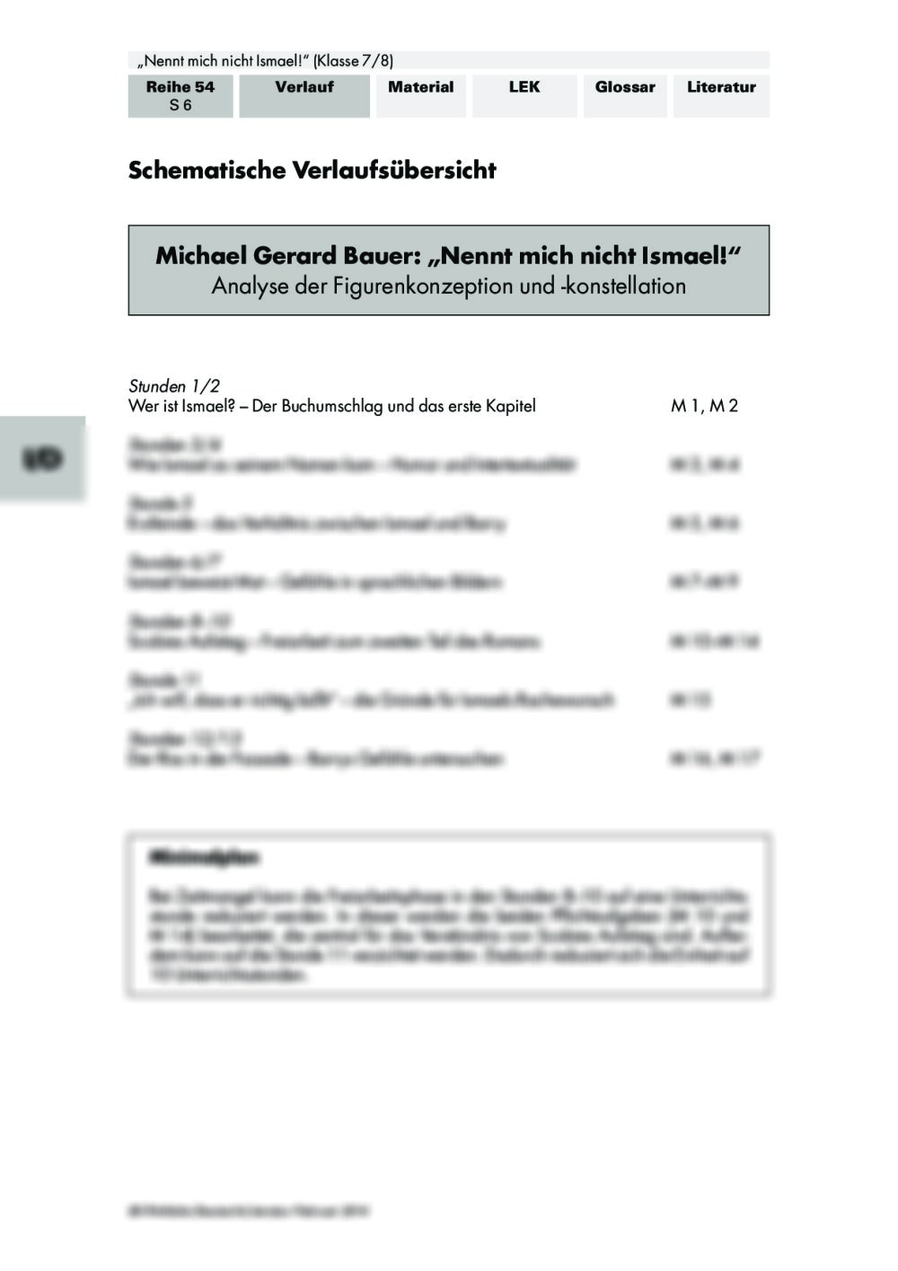 Nennt Mich Nicht Ismael Charakterisierung Pdf „Nennt mich nicht Ismael!" - Unterrichtsmaterial