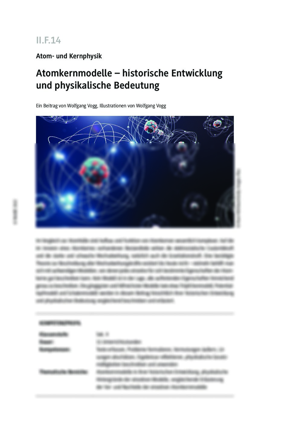 Atomkernmodelle - Seite 1