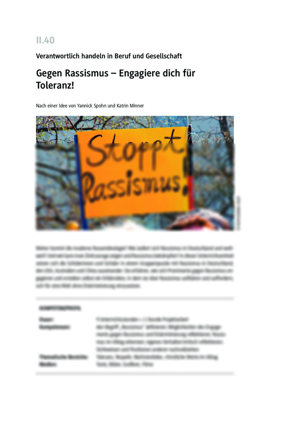 Gegen Rassismus - Seite 1