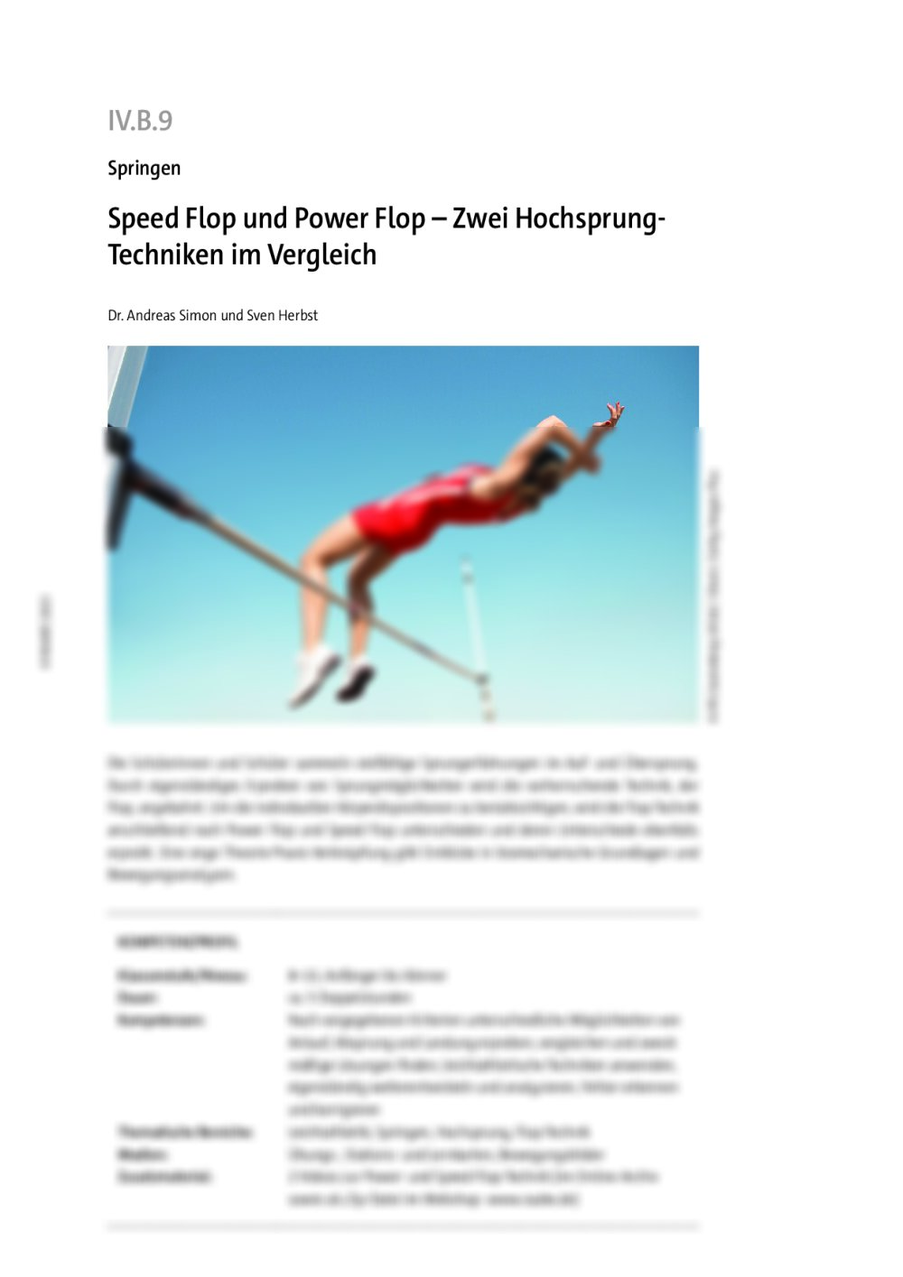 Speed Flop und Power Flop - Seite 1
