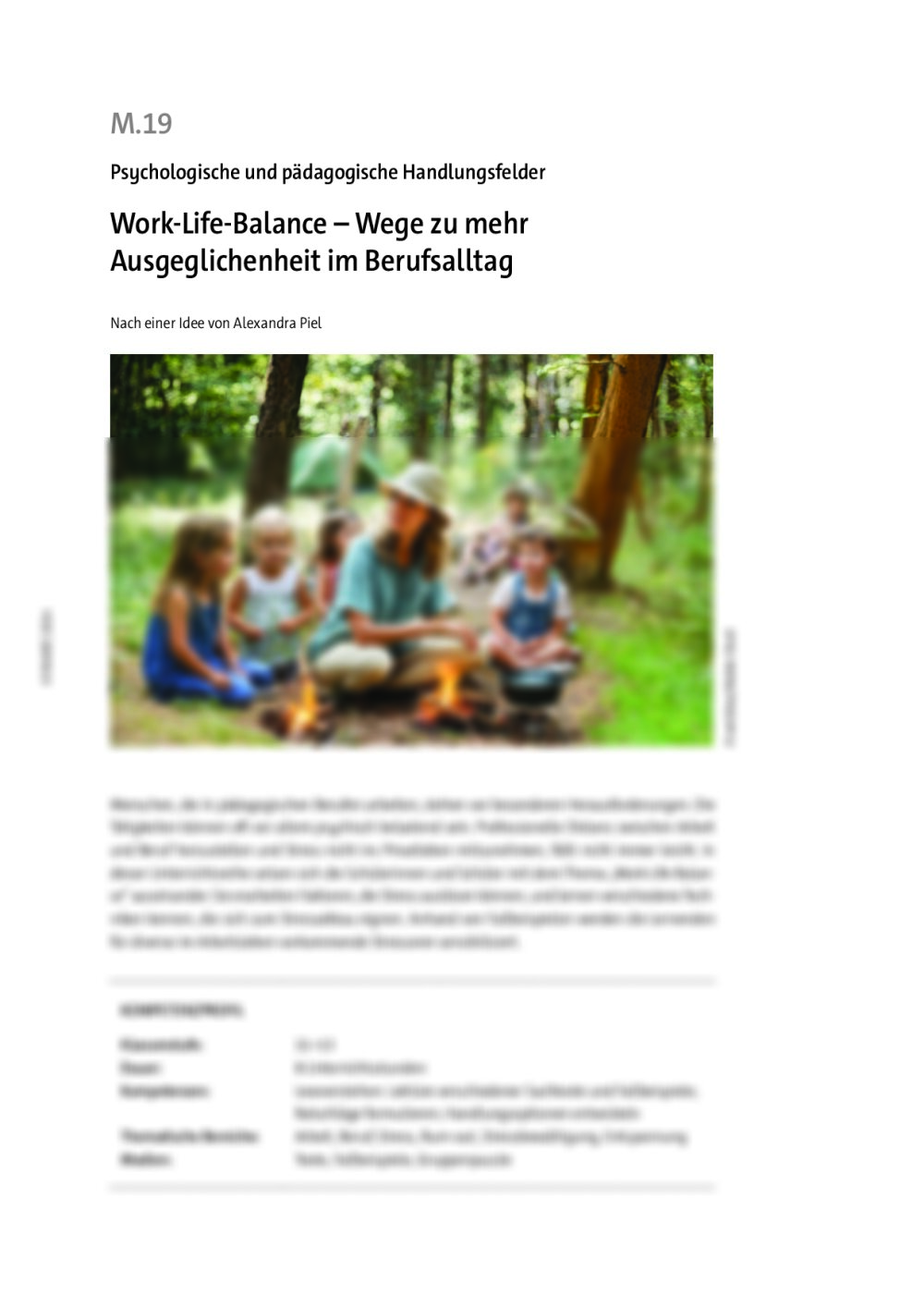 Work-Life-Balance - Seite 1