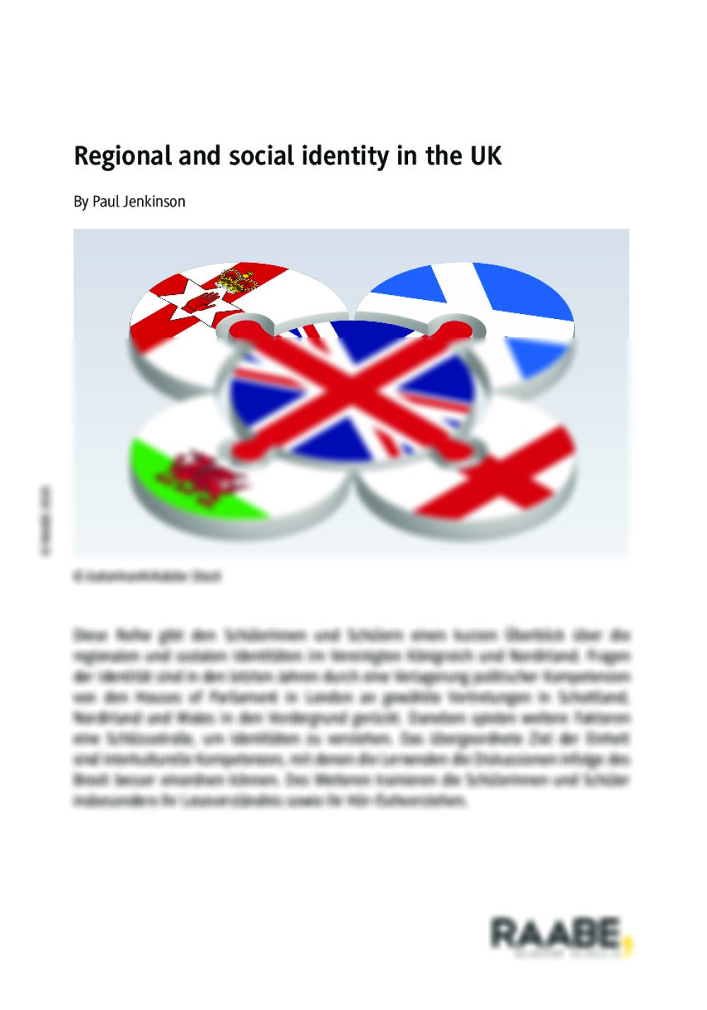 Regional and social identity in the UK - Seite 1