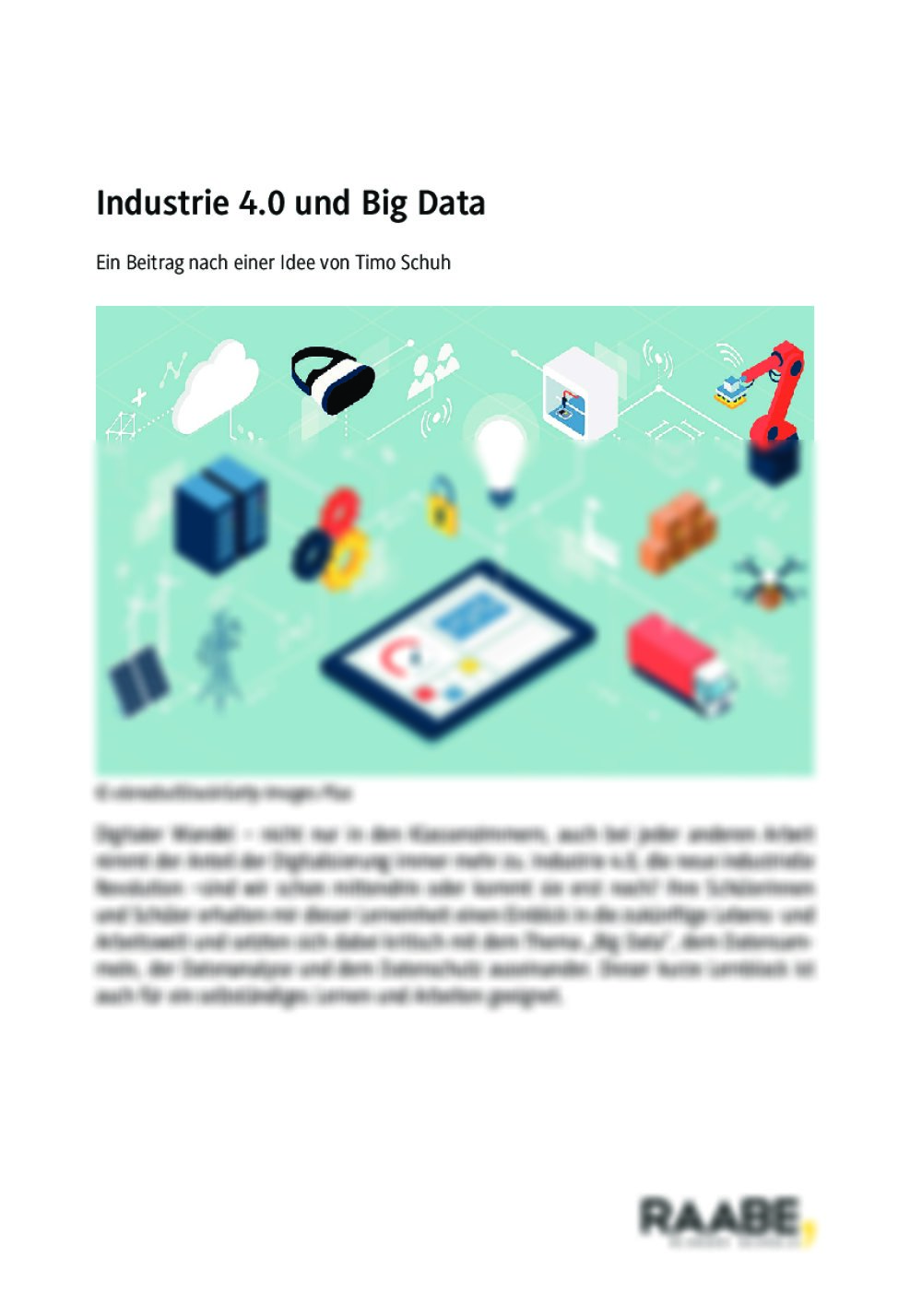 Industrie 4.0 und Big Data - Seite 1