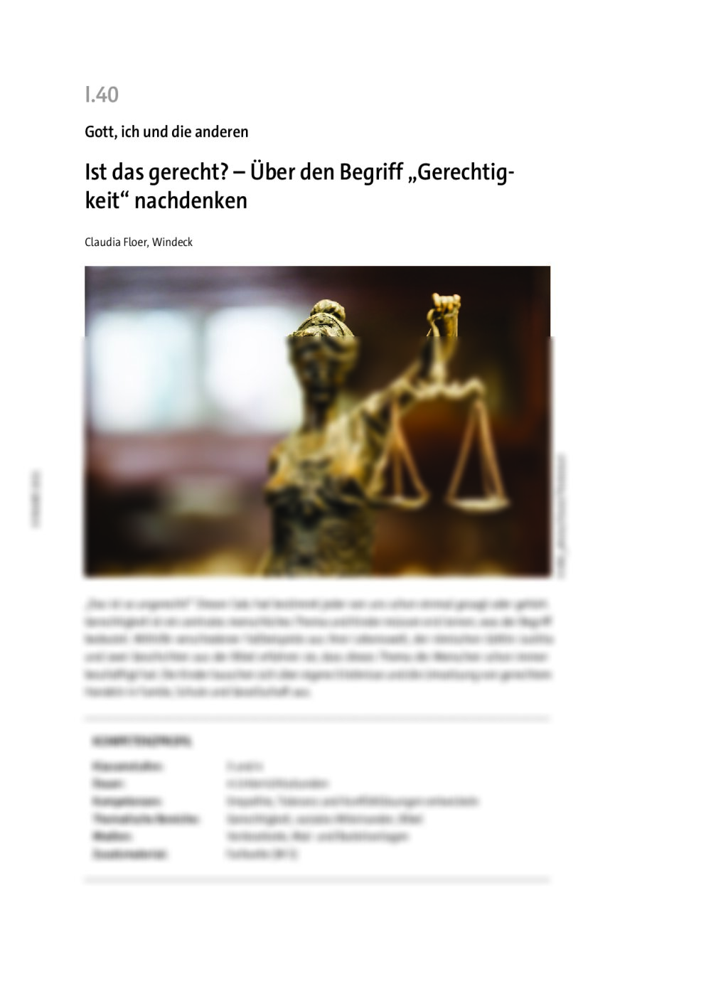 Ist das gerecht? - Seite 1