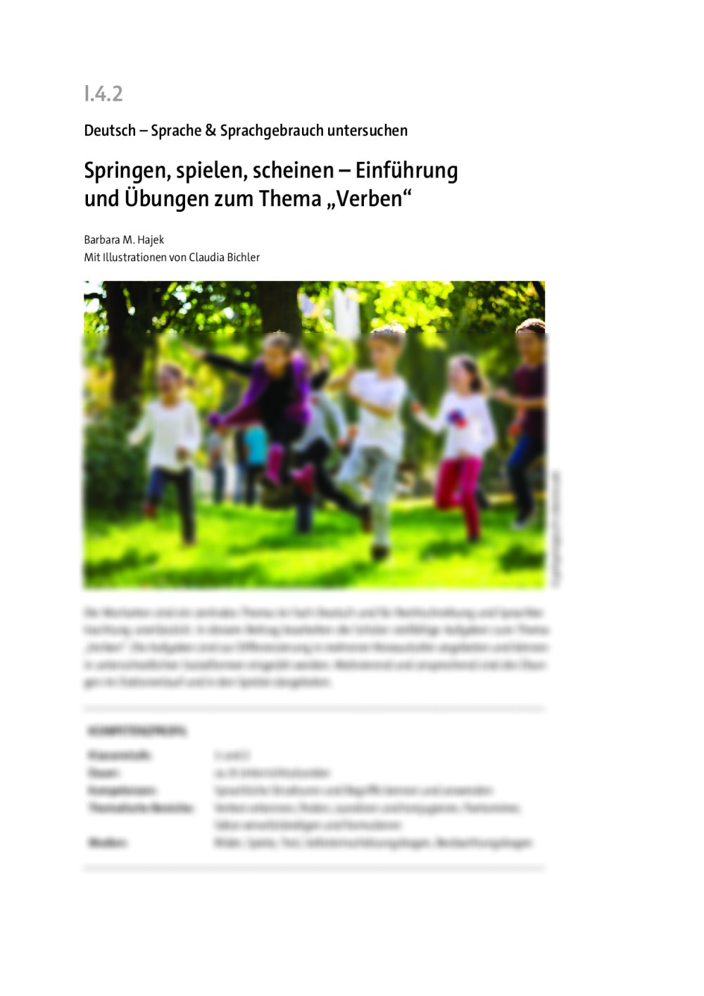 Springen, spielen, scheinen - Seite 1
