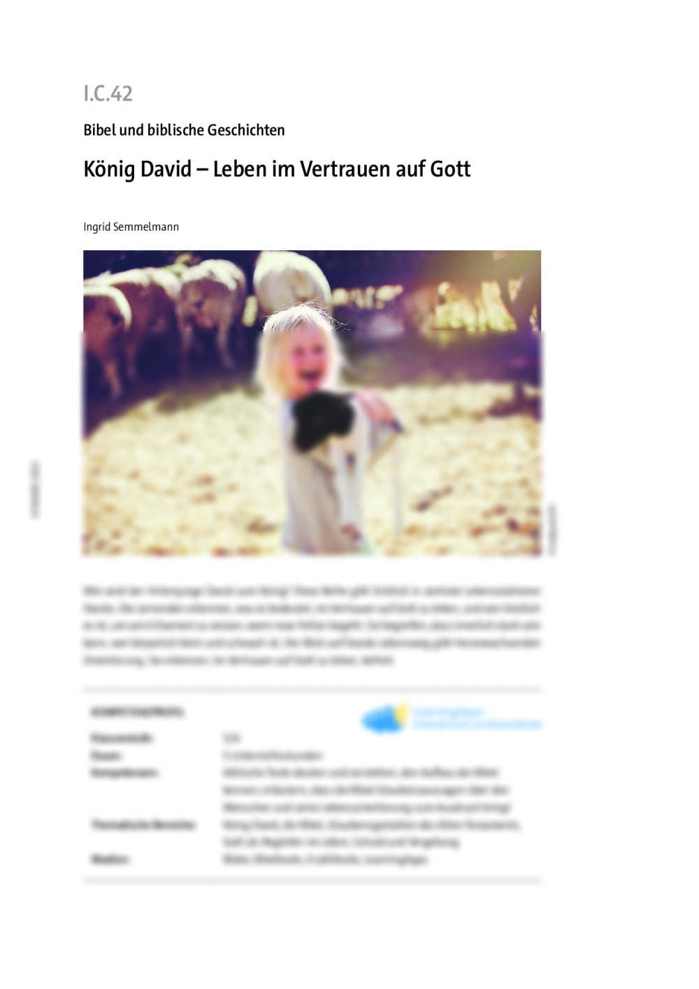 König David - Seite 1