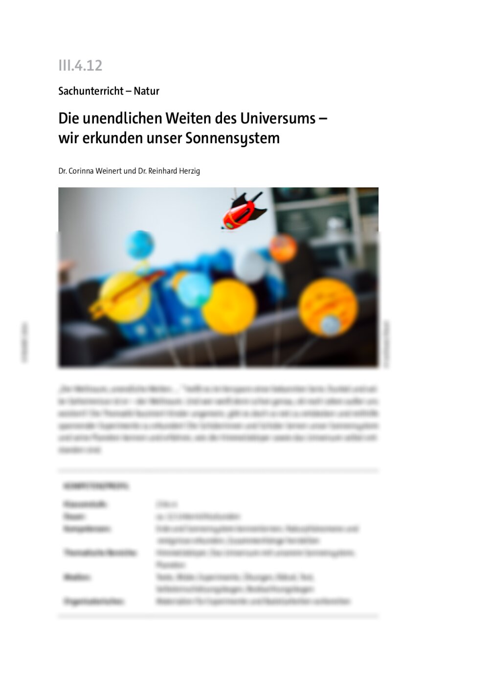 Die unendlichen Weiten des Universums - Seite 1