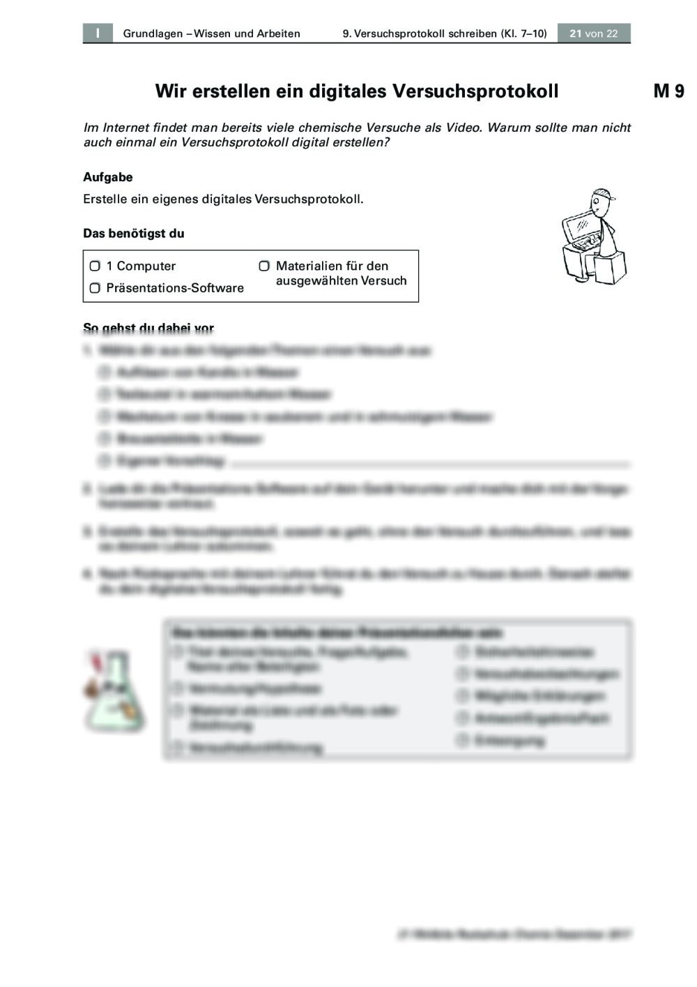 Wie Schreibt Man Ein Versuchsprotokoll Wir schreiben ein Versuchsprotokoll | RAAbits Online