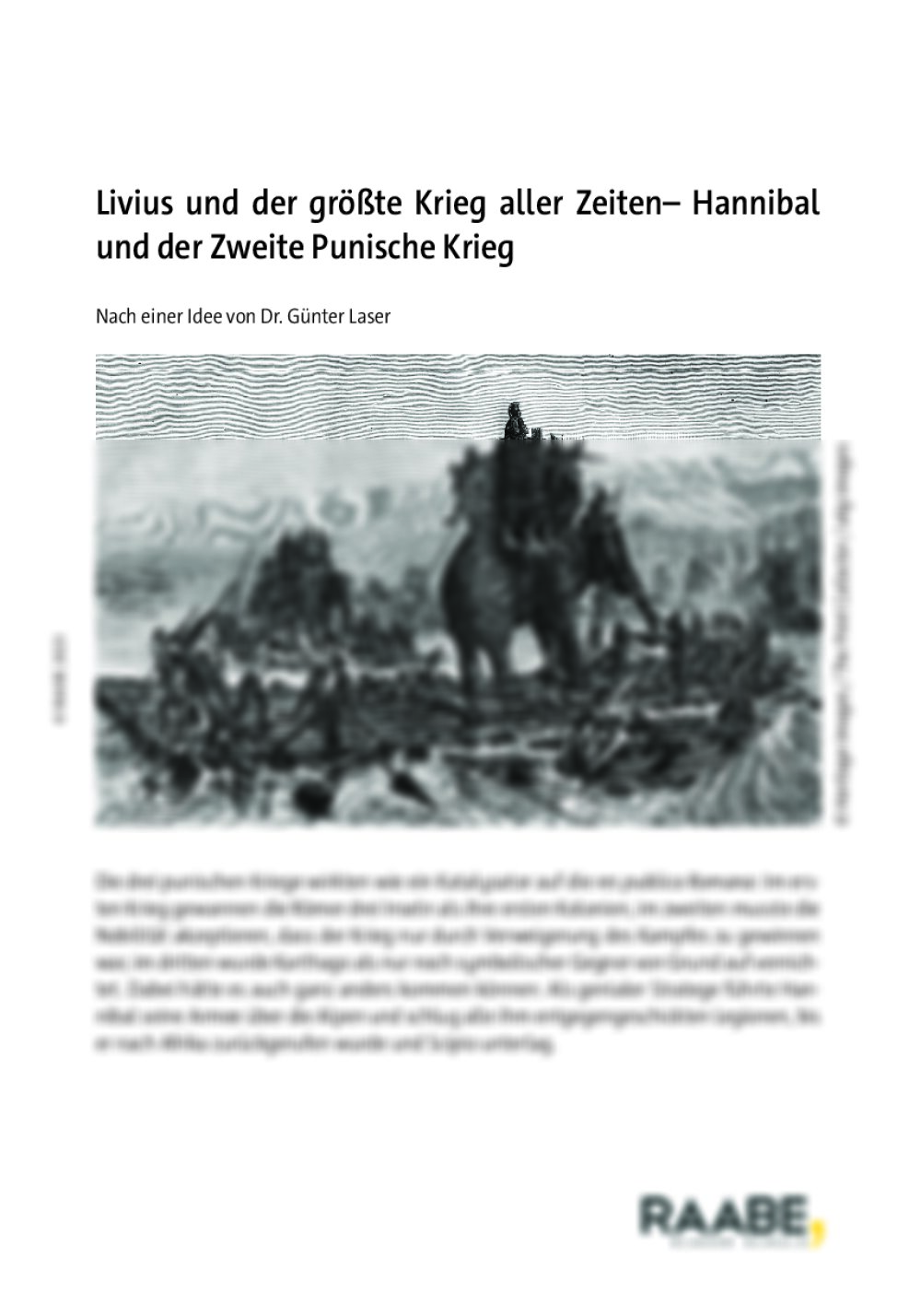 Livius und der größte Krieg aller Zeiten - Seite 1